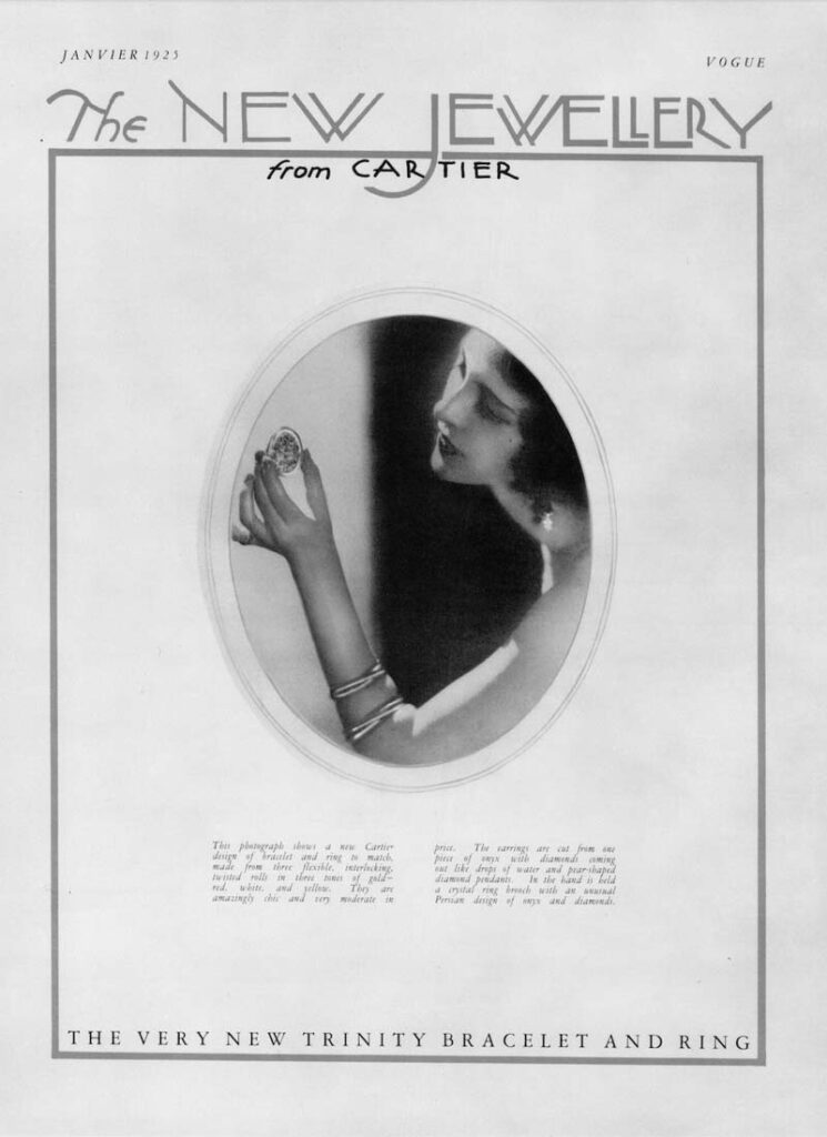 Trinity, Cartier, joyería