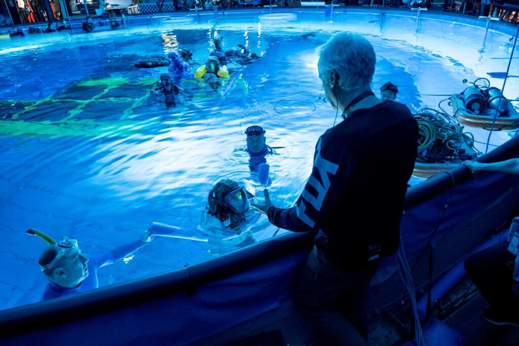 Actuación bajo el agua Avatar