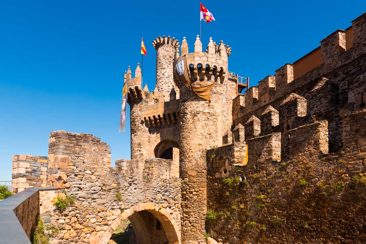 Castillo de los templarios Galicia