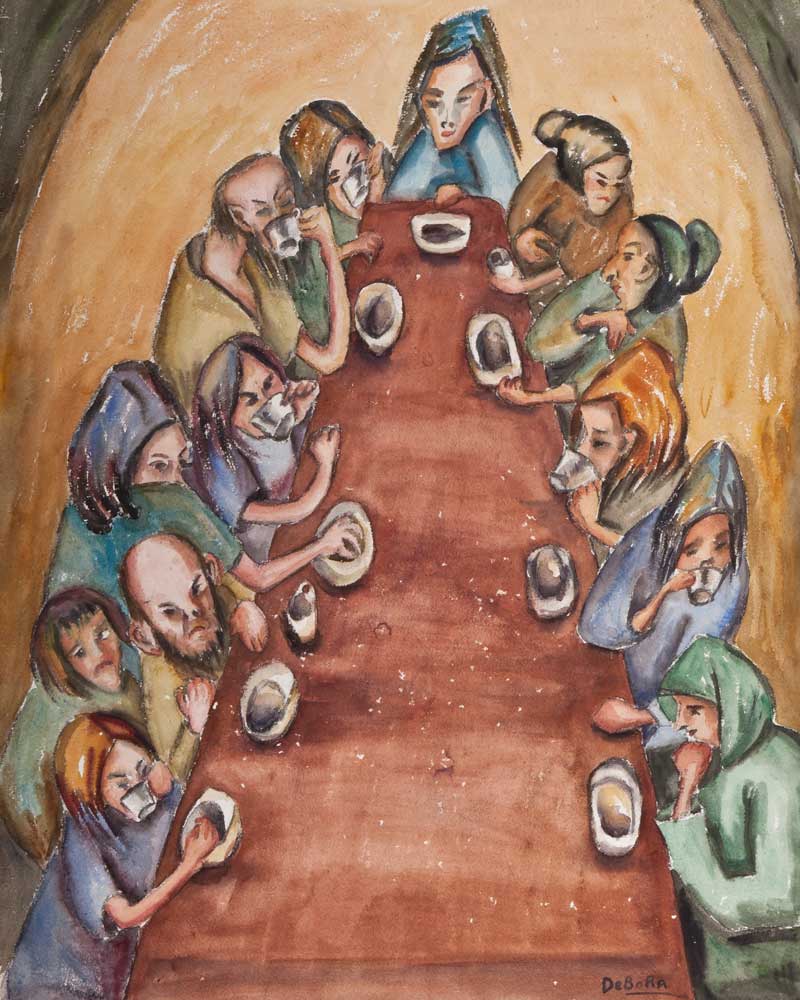 El almuerzo de los pobres Débora Arango