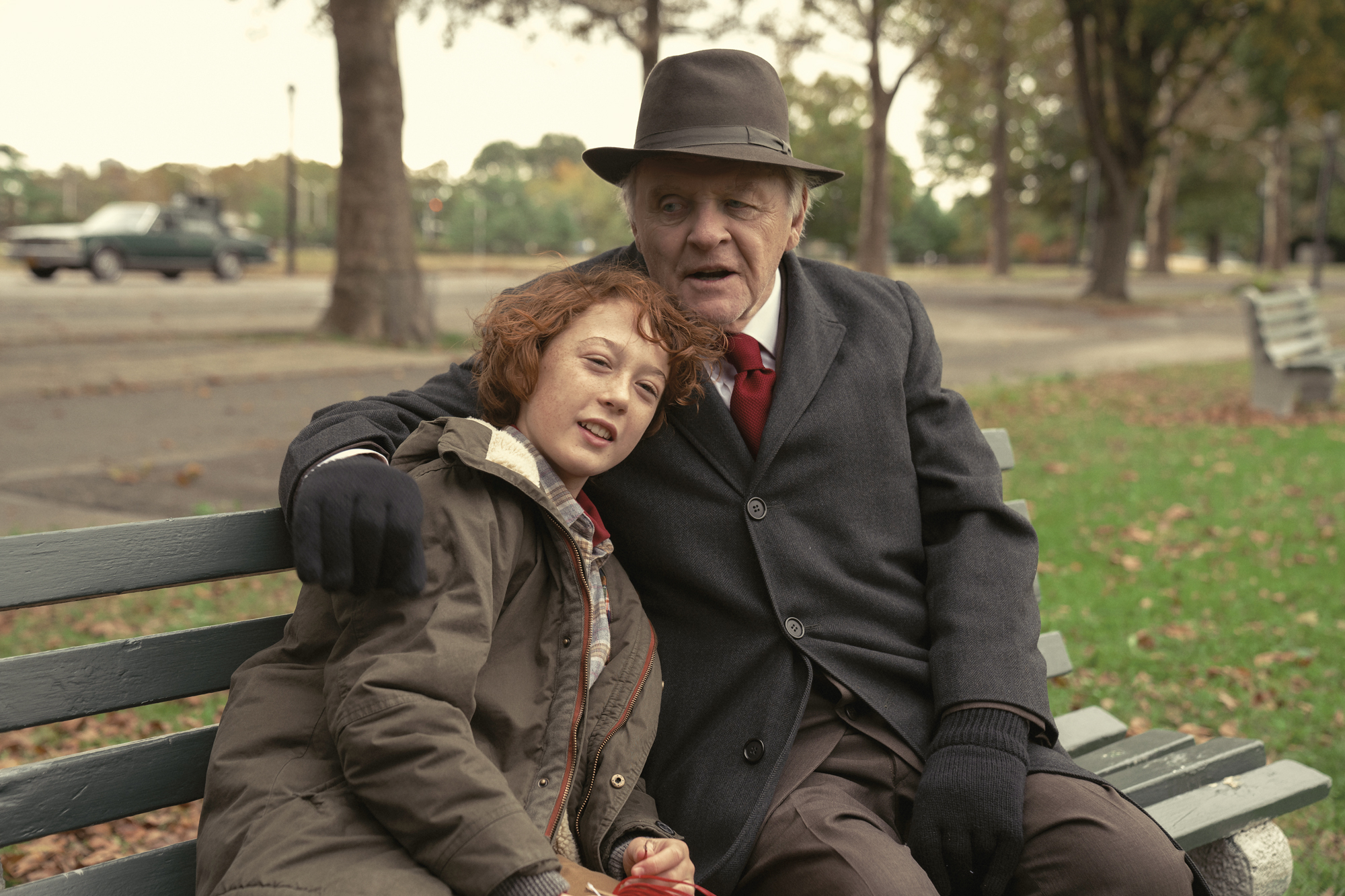 El tiempo del armagedón Anthony Hopkins