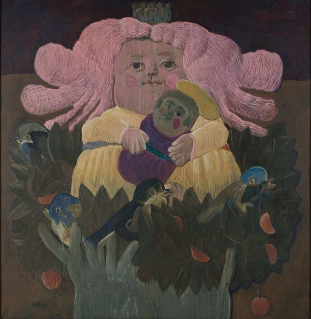 Nuestra Señora de Fátima (1963), de Fernando Botero.