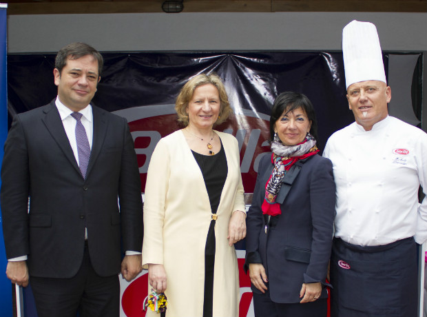 Clemens Hach, Patricj Egloff y Christoph Harnisch.