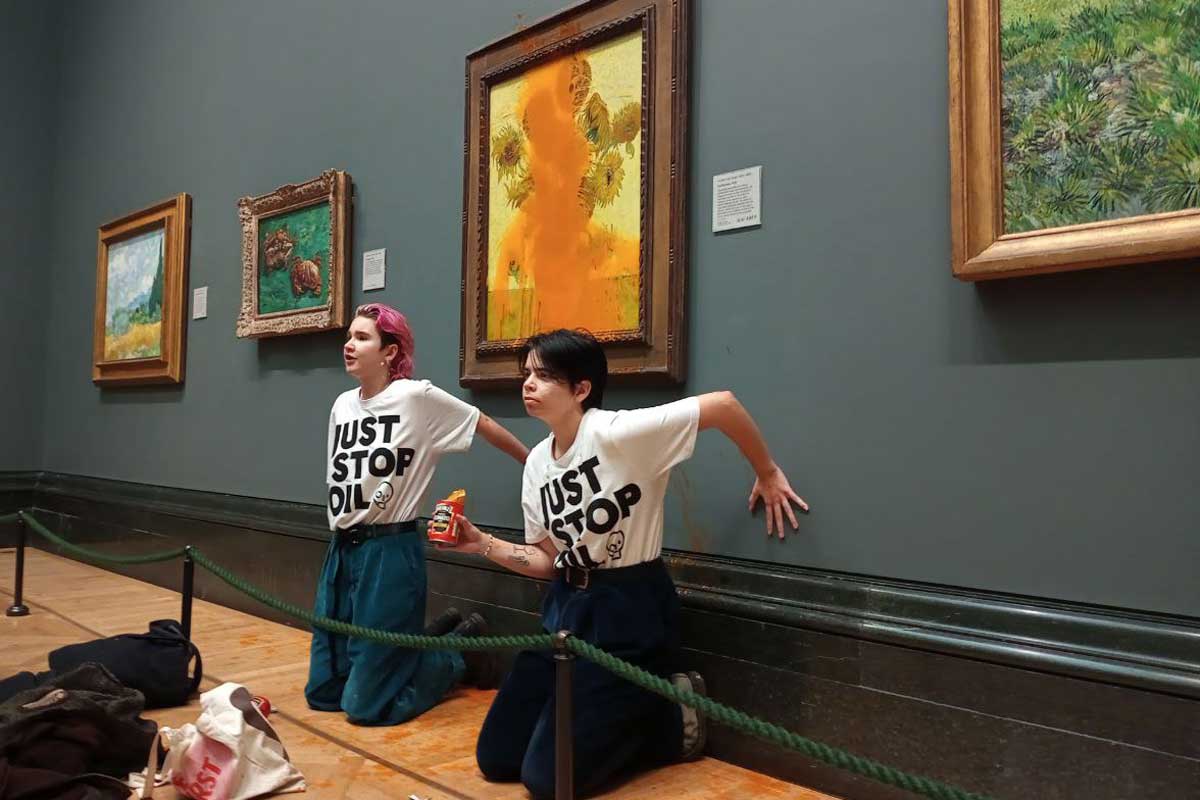 Just Stop Oil National Gallery