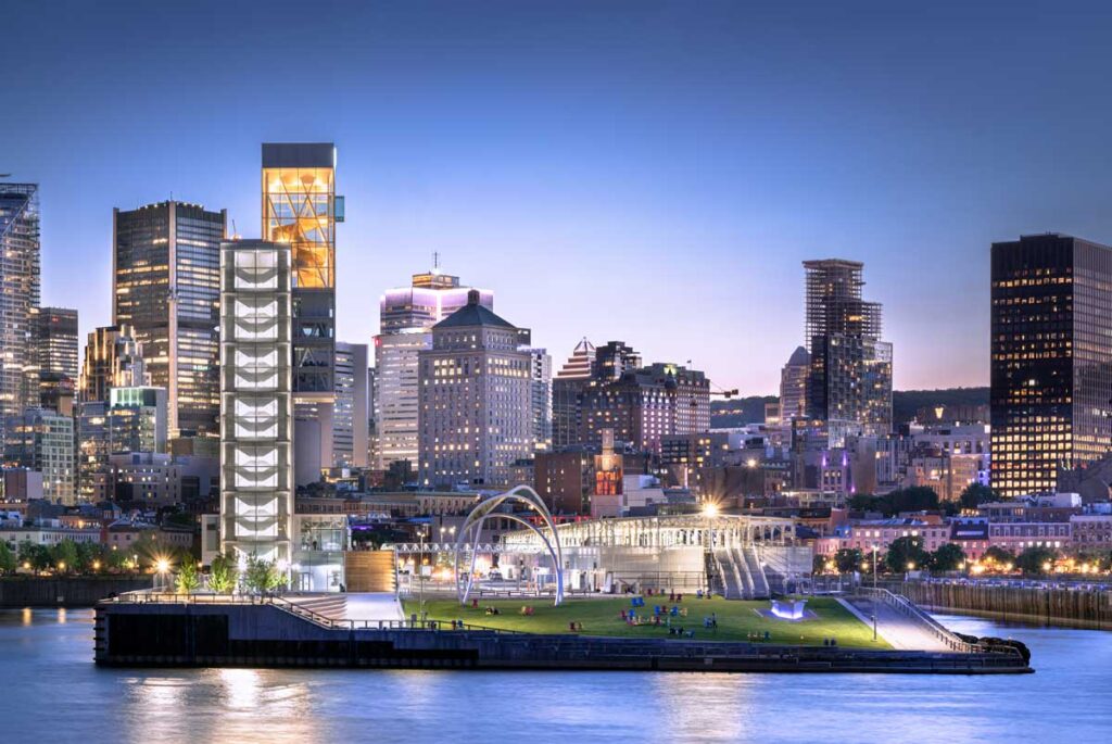 montreal de noche