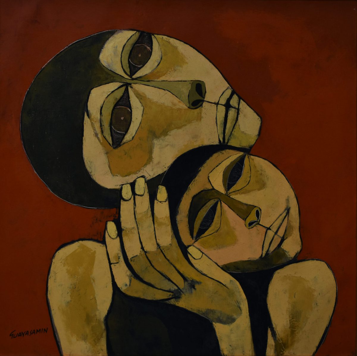 Madre e hijo Oswaldo Guayasamín
