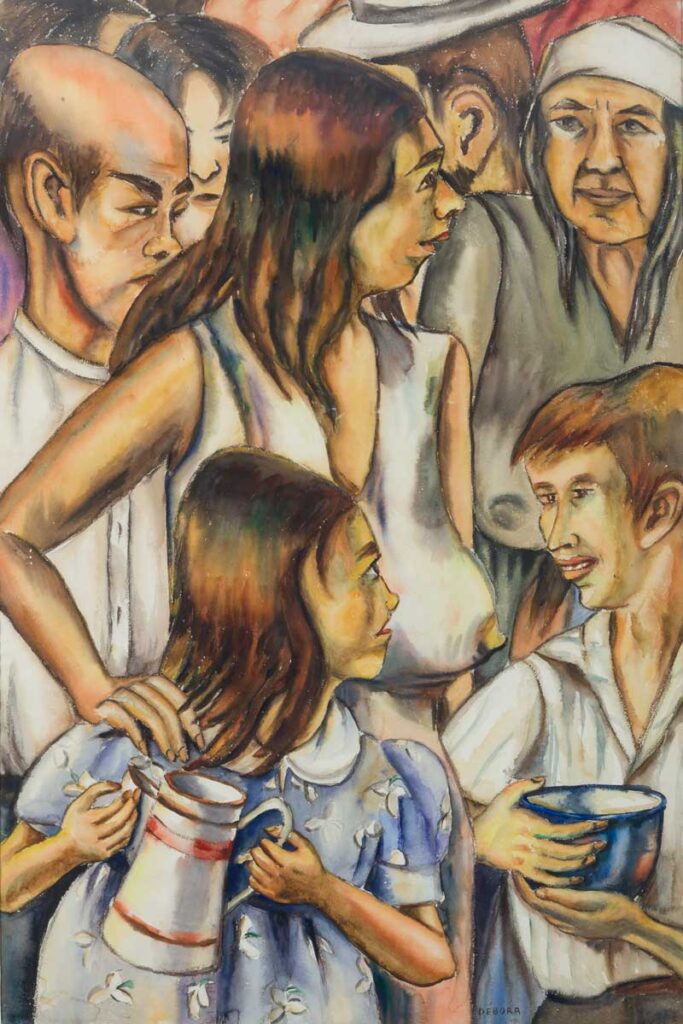 Patrimonio pintura Débora Arango