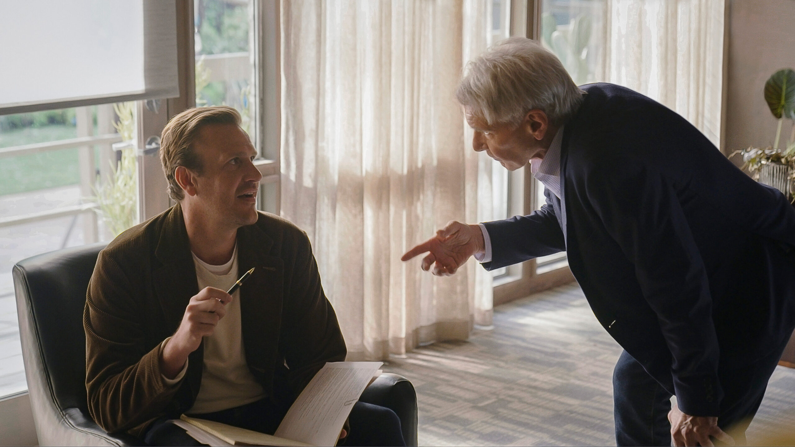 En Shrinking actuán Jason Segel (How I met your mother) y Harrison Ford (Indiana Jones).