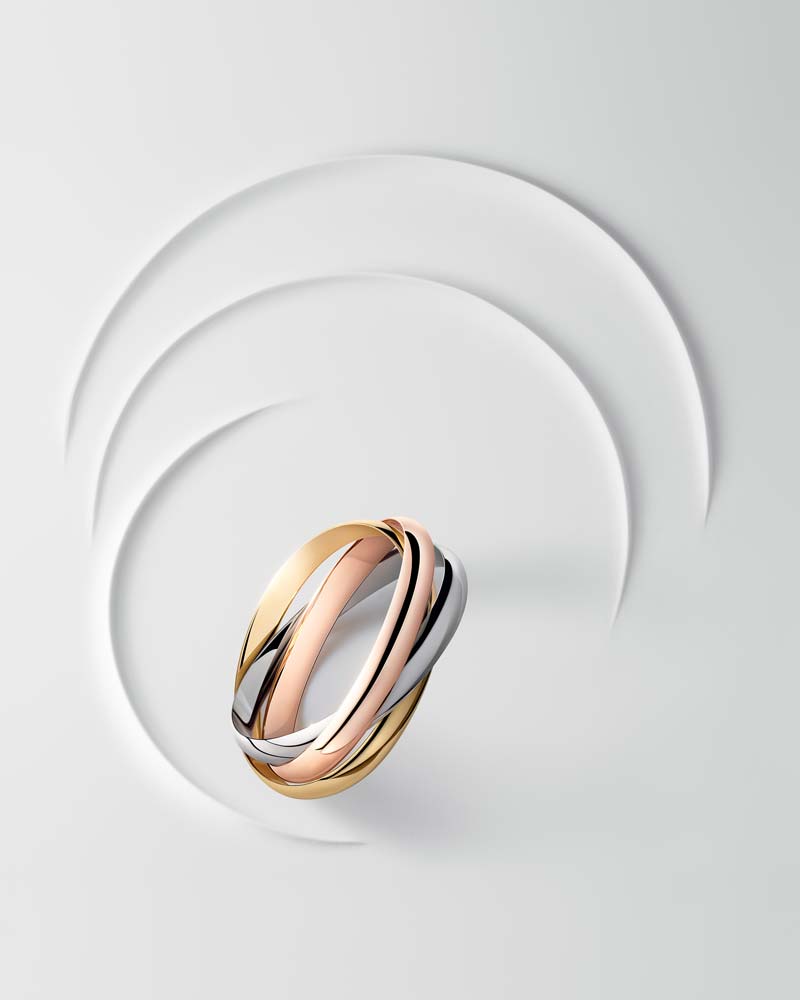 Trinity, Cartier, joyería