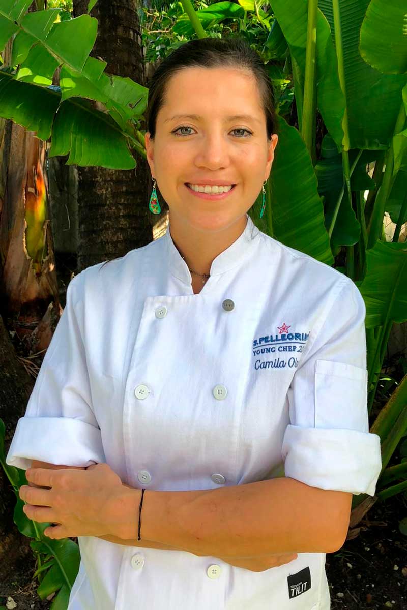 Camila Olarte, Gastronomía en Colombia