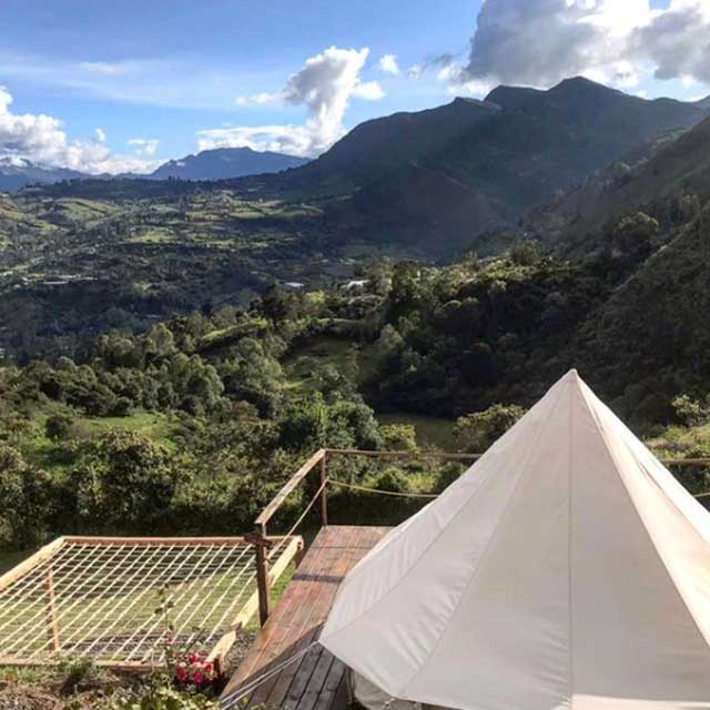 Glamping cerca a Bogotá