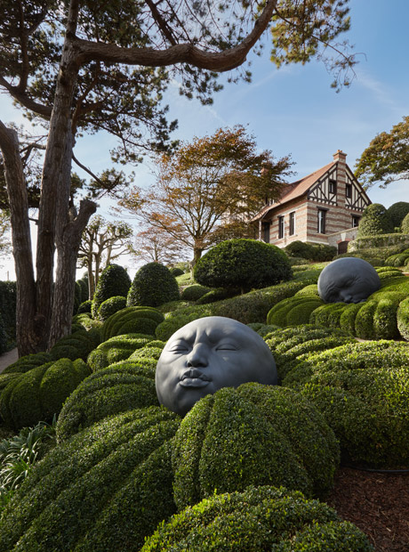 jardines de Etretat