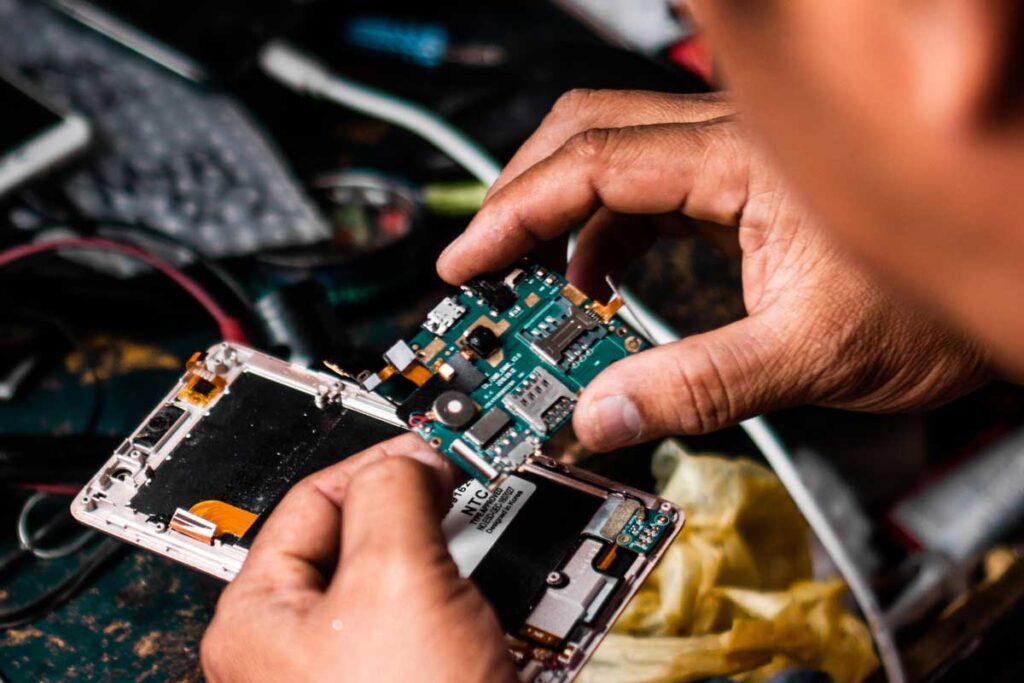 reparación de celulares