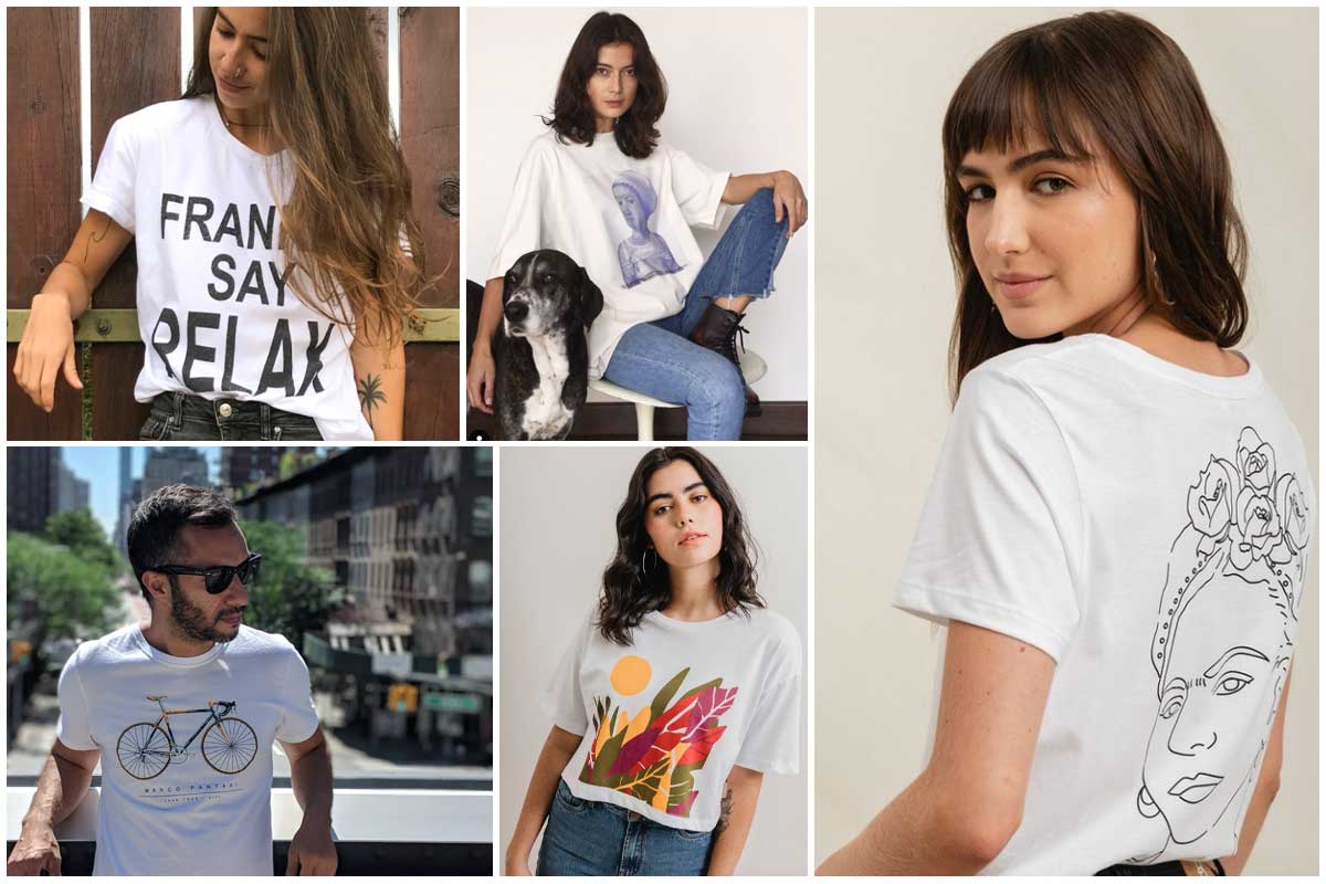 camisetas, marcas