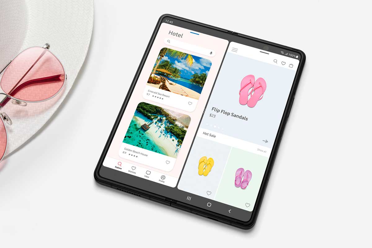 Multitasking Galaxy Z Fold3