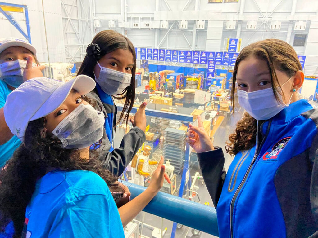 Niñas que fueron a la NASA