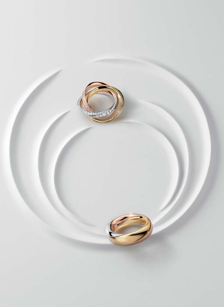 Trinity, Cartier, joyería